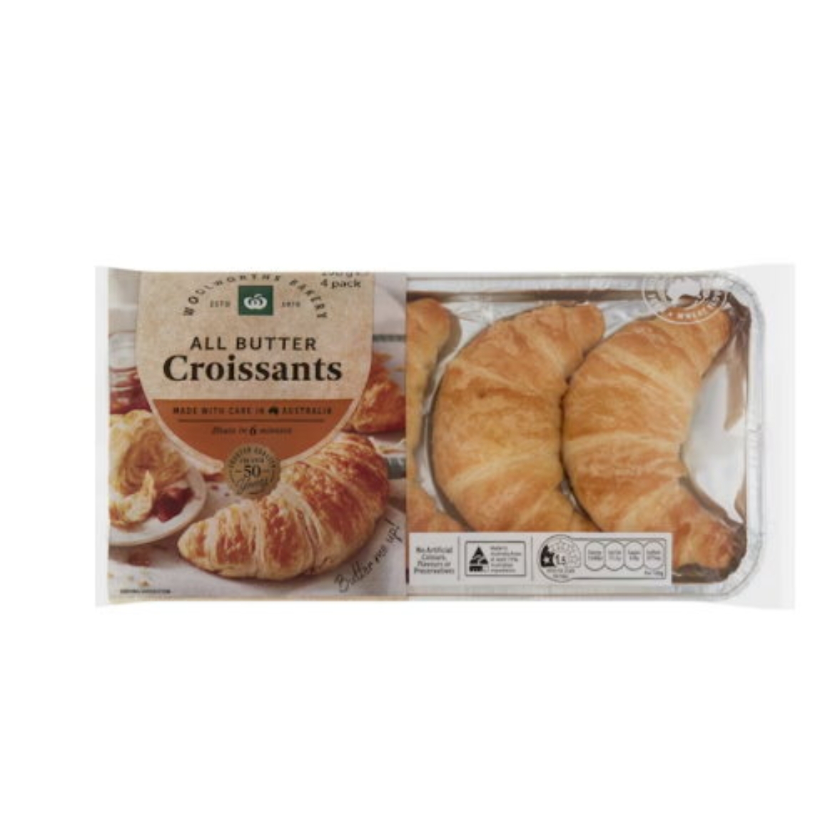 Picture of Croissants Butter 4 pack