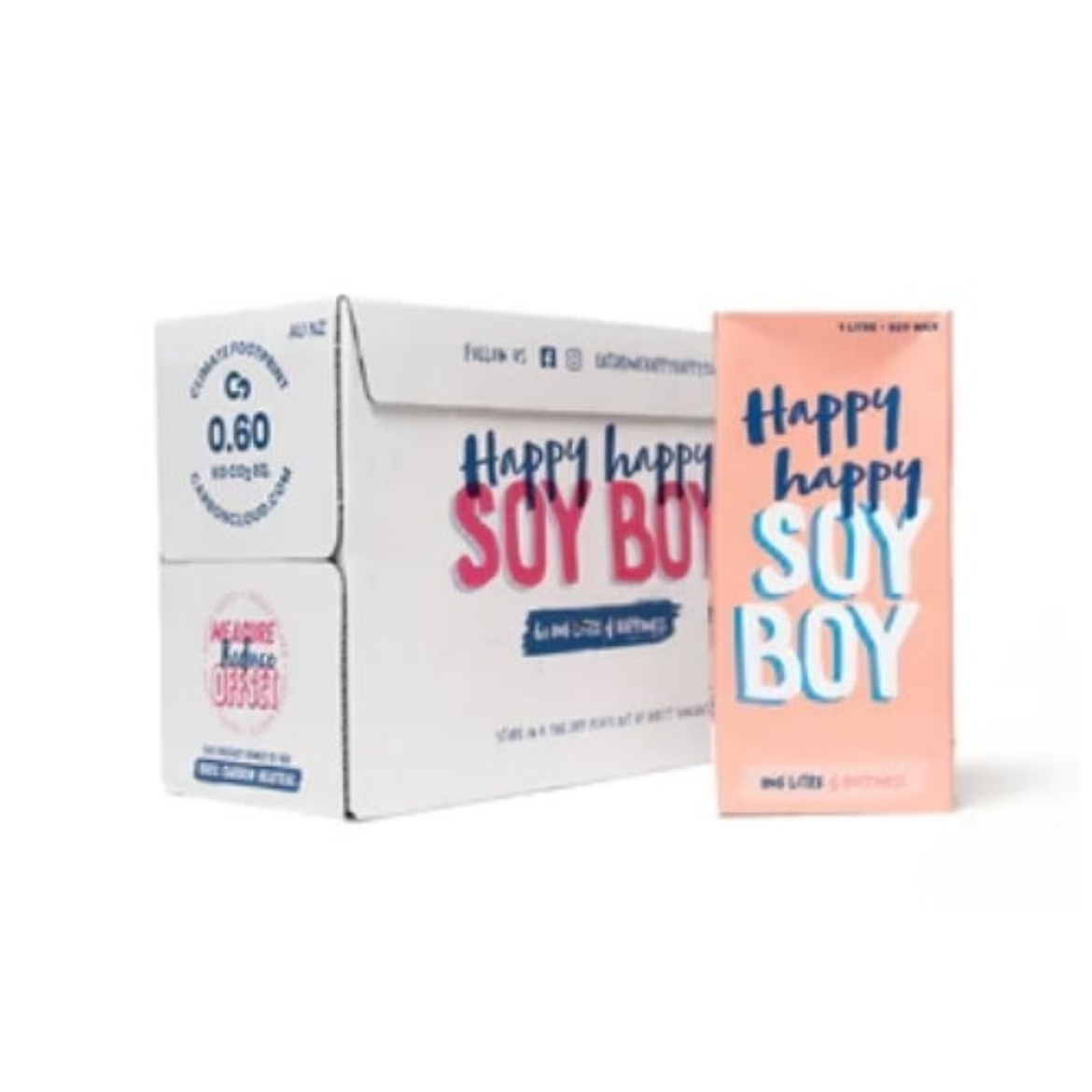 Picture of Soy Milk 6x1L-Happy Happy Soy Boy