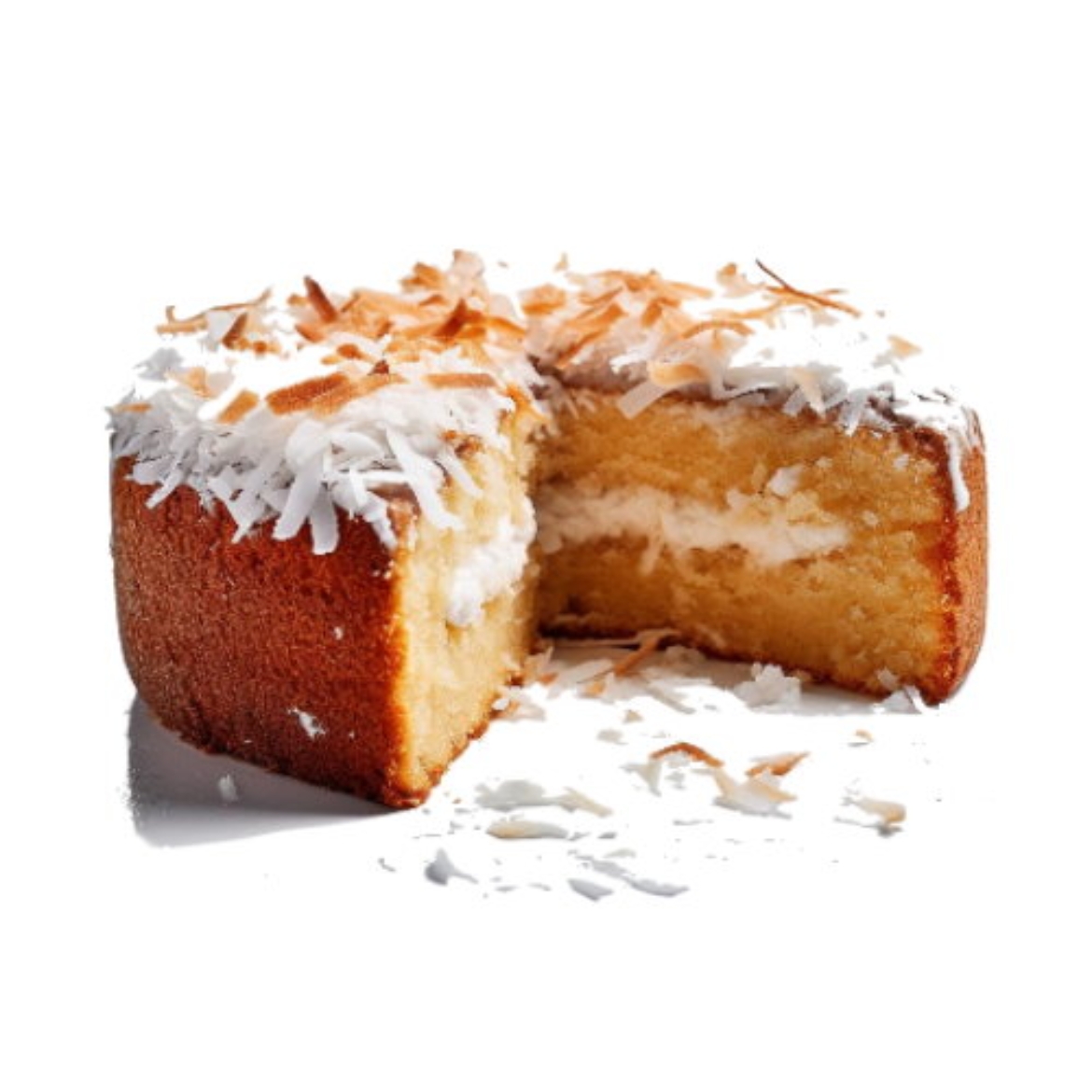 Picture of Coconut Cake with Coconut Meat