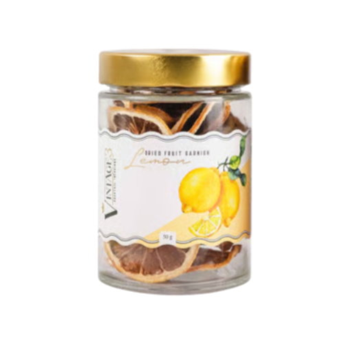 图片 Dried Fruit Cocktail Garnish Lemon 50g-Vintage 3