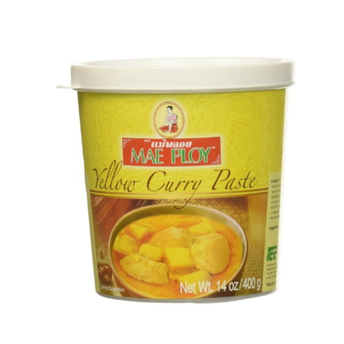 Yellow Curry Paste 400g-Mae Ploy の画像