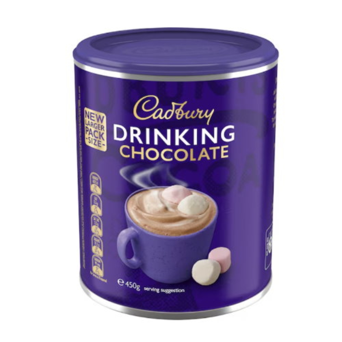 Drinking Chocolate 450g-Cadbury  の画像