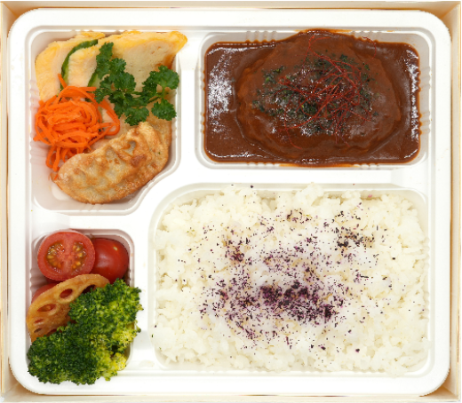 Picture of Beef Hamburger Bento