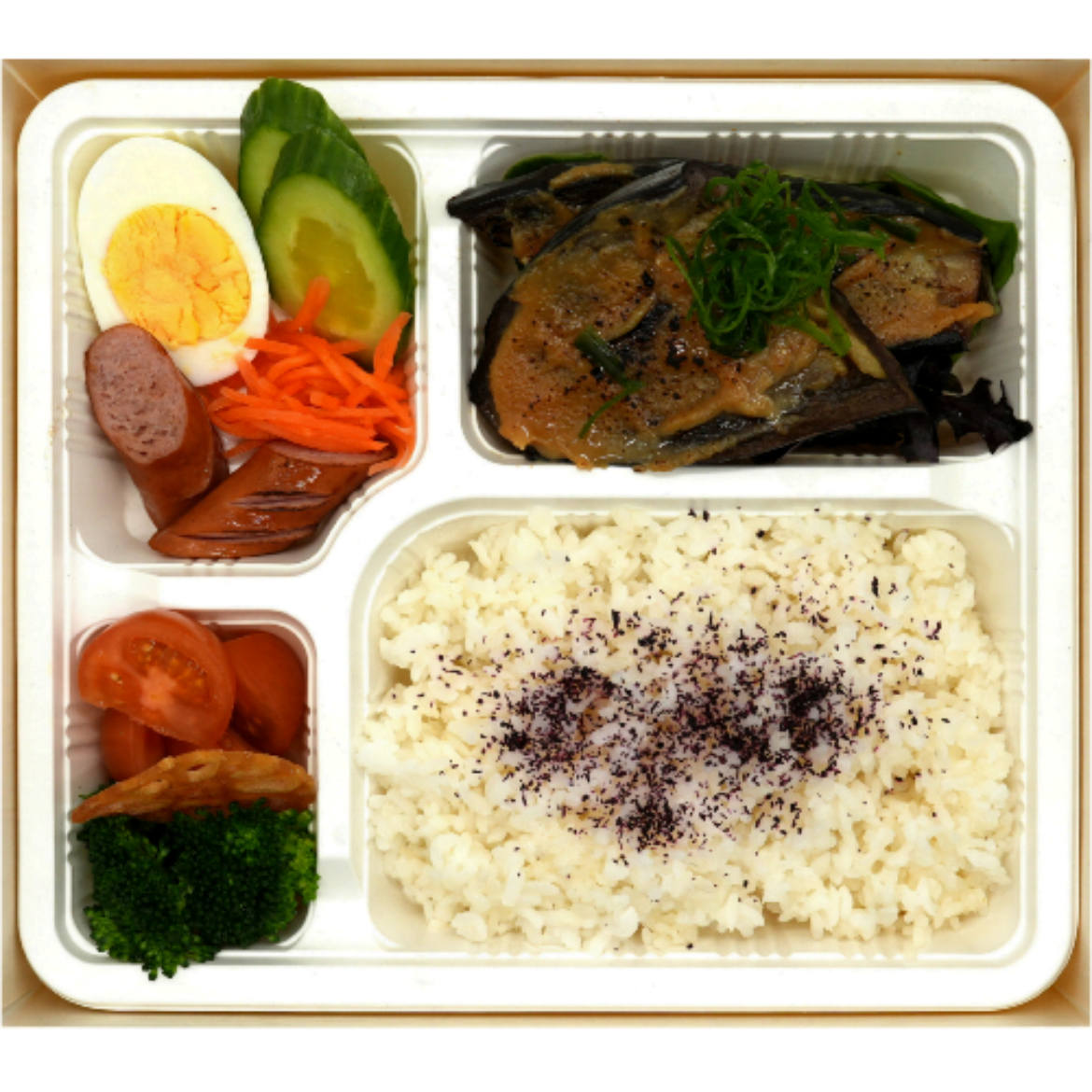Picture of Miso Eggplant Bento(GF)