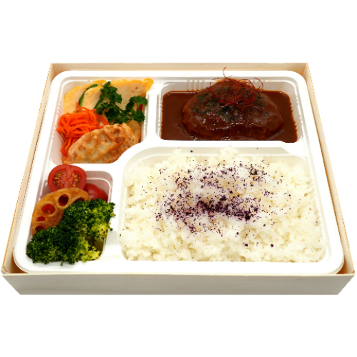 Picture of Beef Hamburger Bento