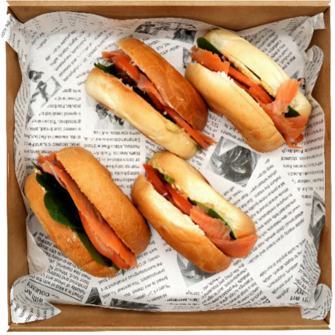 Picture of Smoked Salmon Bagel(1pc)