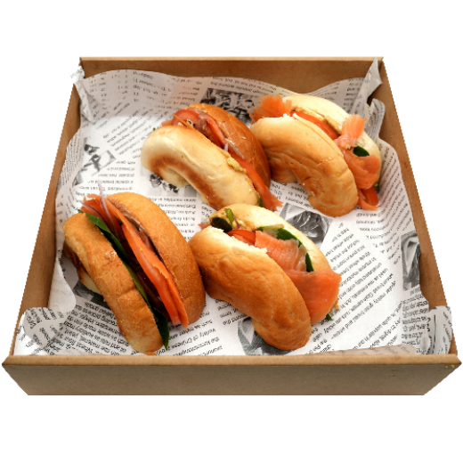 Picture of Smoked Salmon Bagel(1pc)