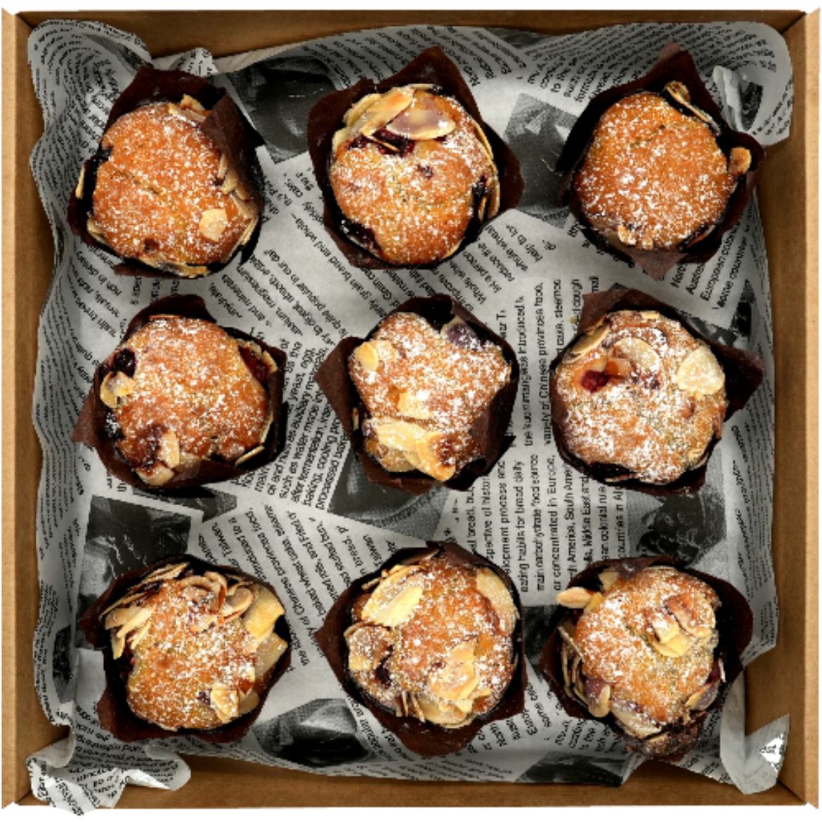 Mini Muffin Raspberry(1pc)(V) の画像