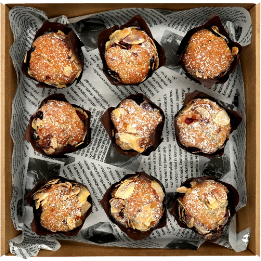 Mini Muffin Raspberry(1pc)(V) の画像