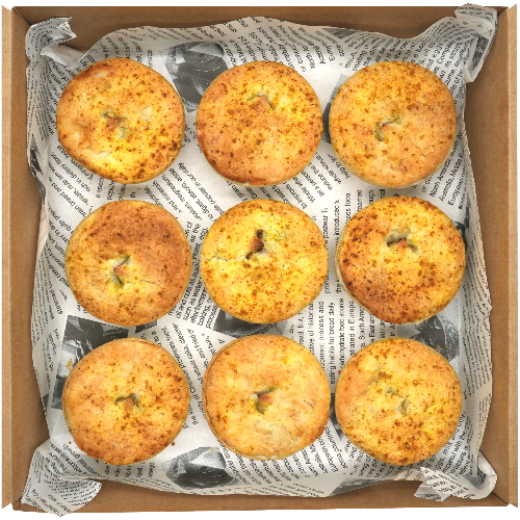 Mini Pie Cauliflower, Leek and Cheese(1pc)(V) の画像