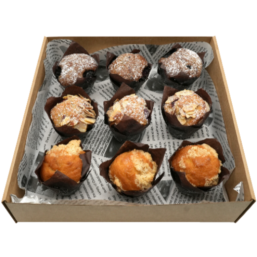 图片 Mixed Mini Muffin Platter(9pcs)(V)