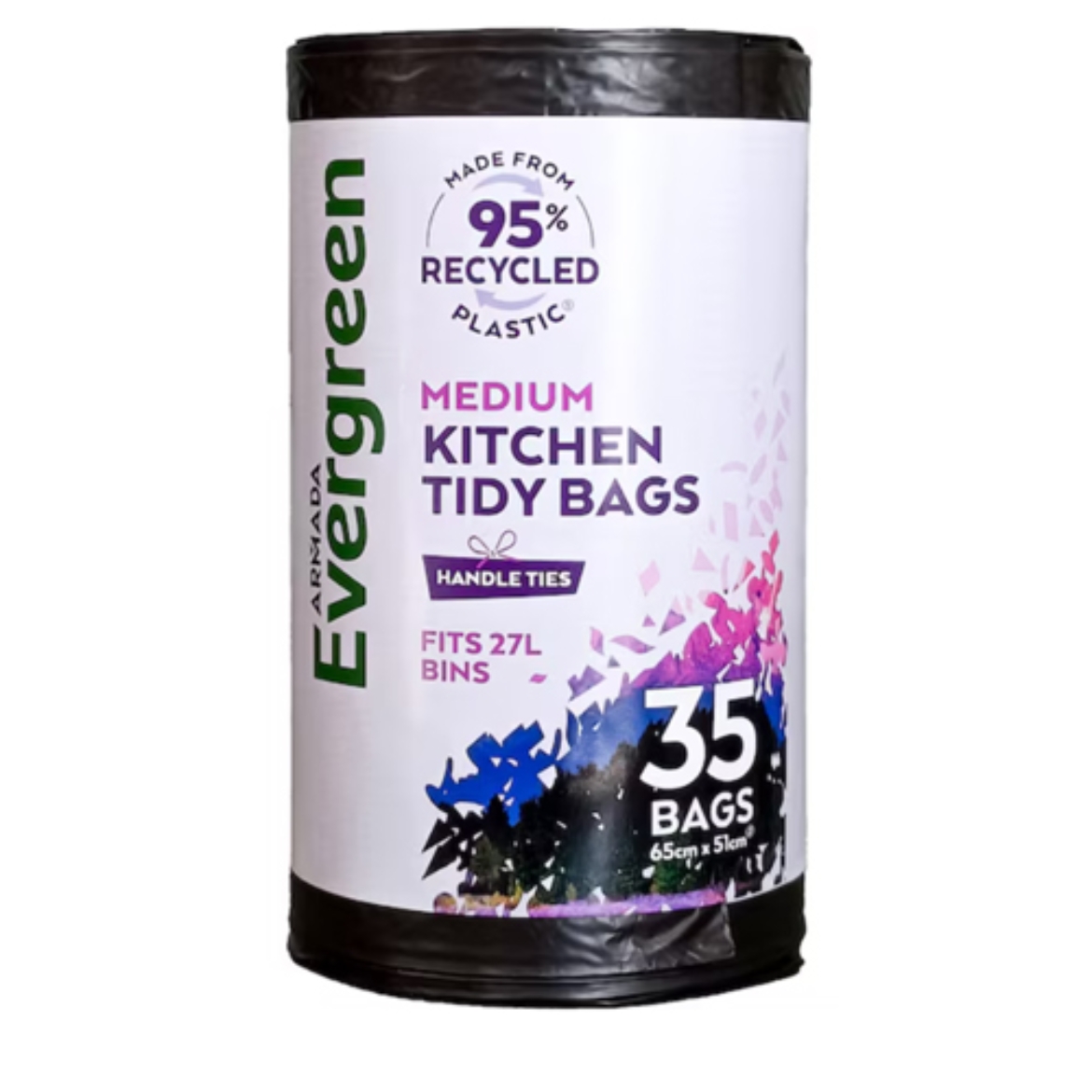 Garbage Bags Kitchen Tidy Medium 35 pack の画像