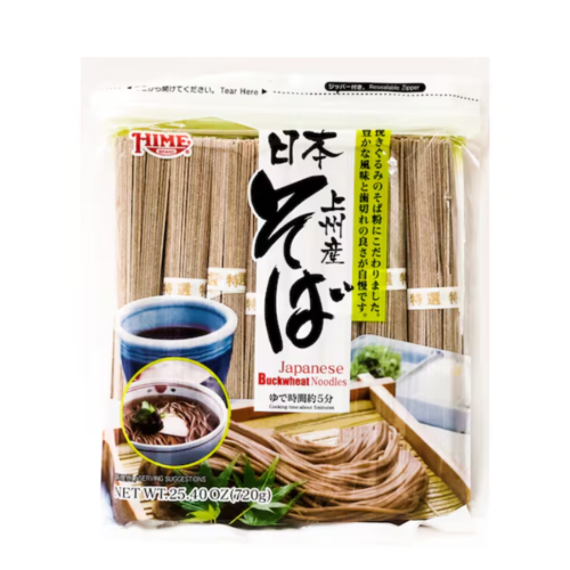 Picture of Noodles Japanese Buckwheat 720g-Hime 
