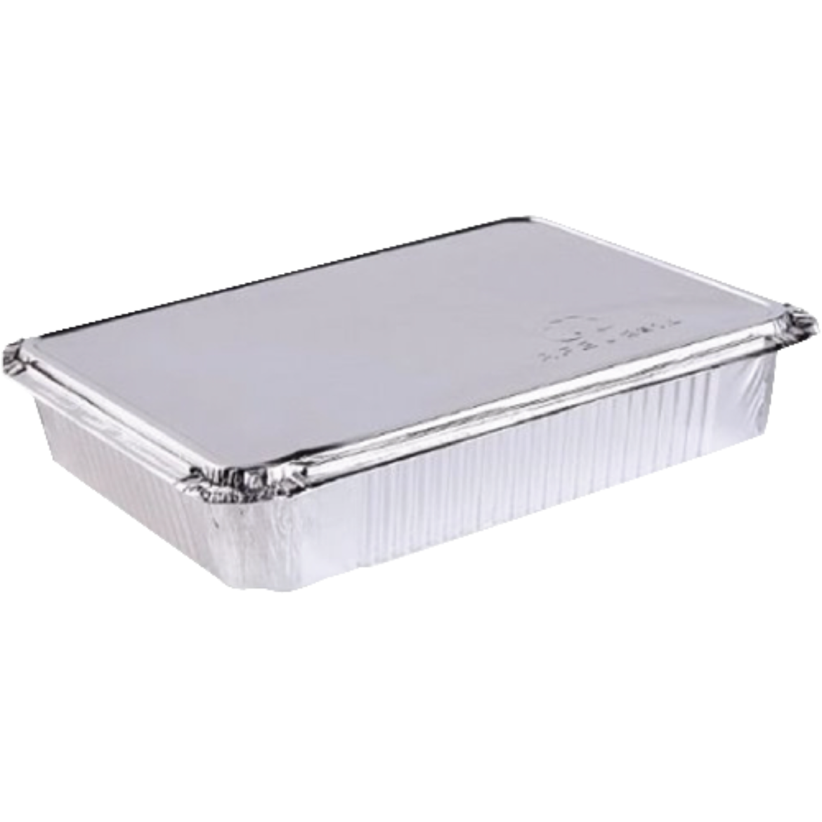 图片 Aluminium Roster Foil Tray with Foil Lids 1100ml