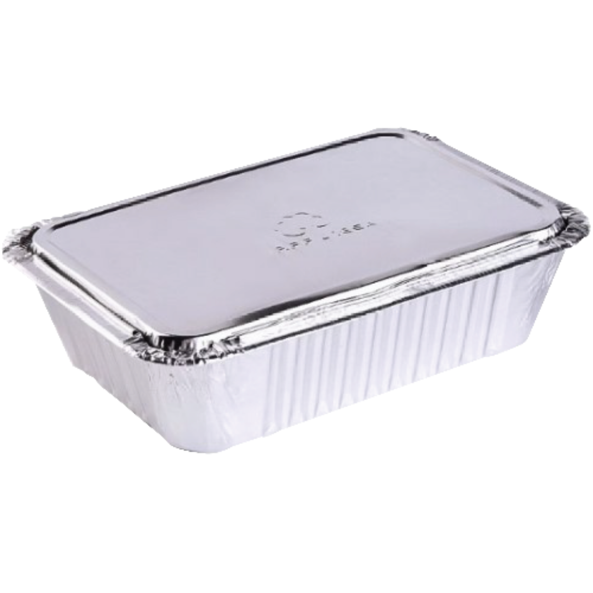 Aluminium Roster Foil Tray with Foil Lids  3500ml の画像