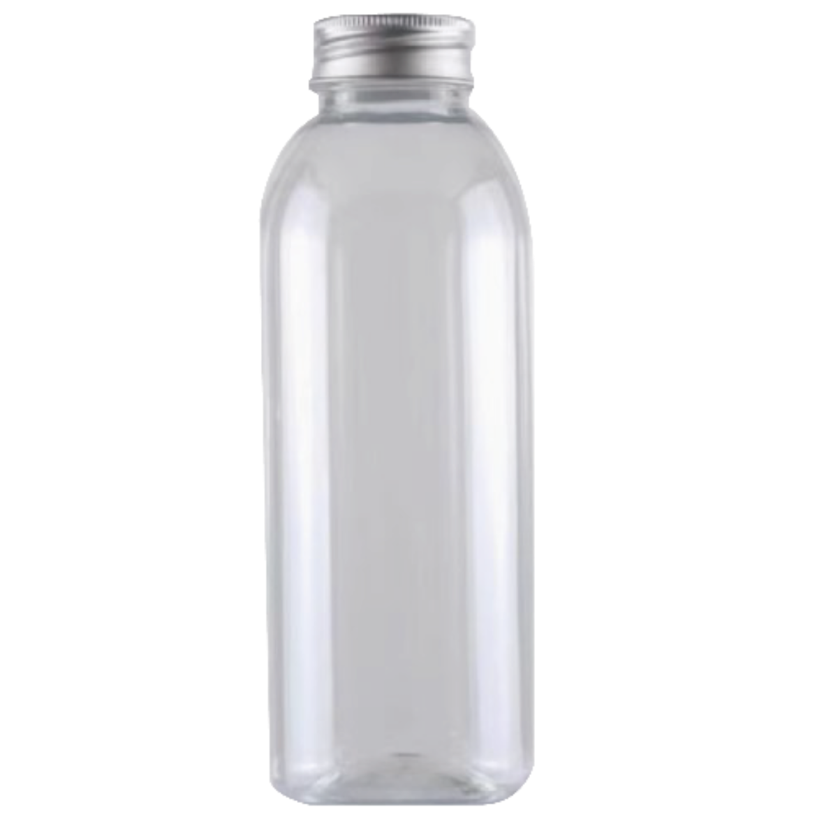 Square 550ml Aluminum Bottle and Cap の画像