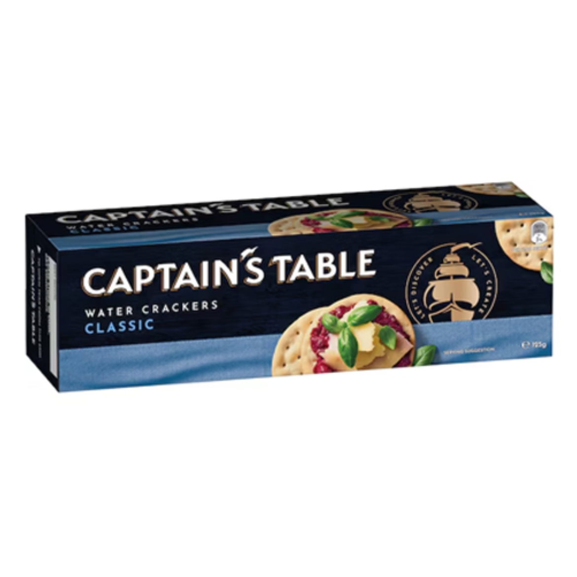 图片 Crackers Water Classic 125g-Captain's Table