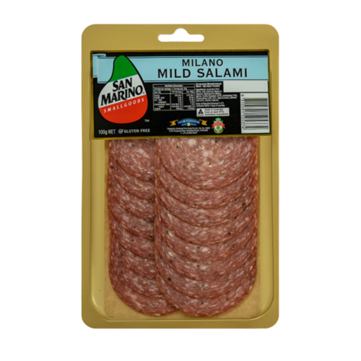 图片 Salami Milano Mild 100g-San Marino