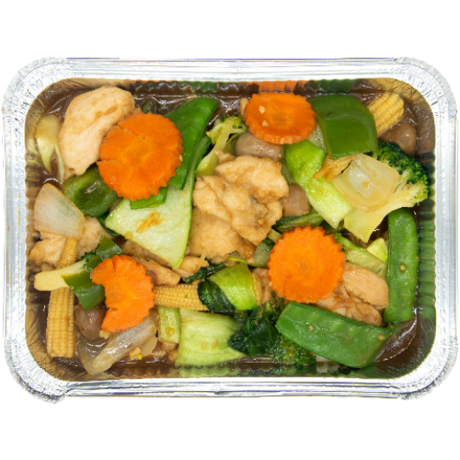 Diced Chicken with Oyster Sauce(400g) の画像