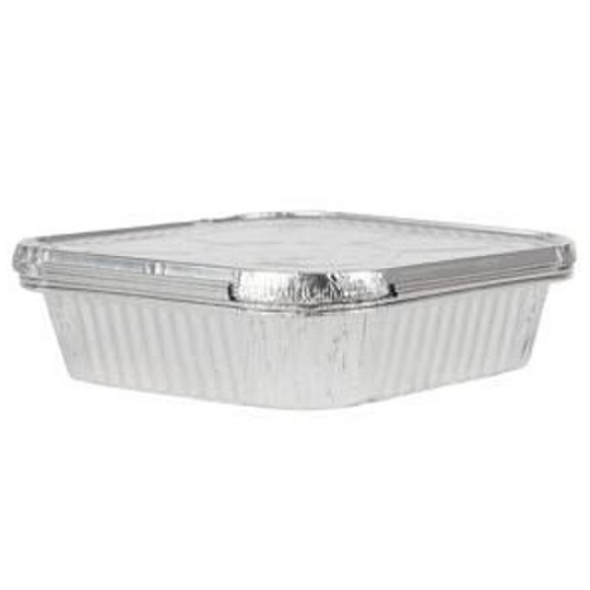 Aluminium Roster Foil Tray with Foil Lids の画像