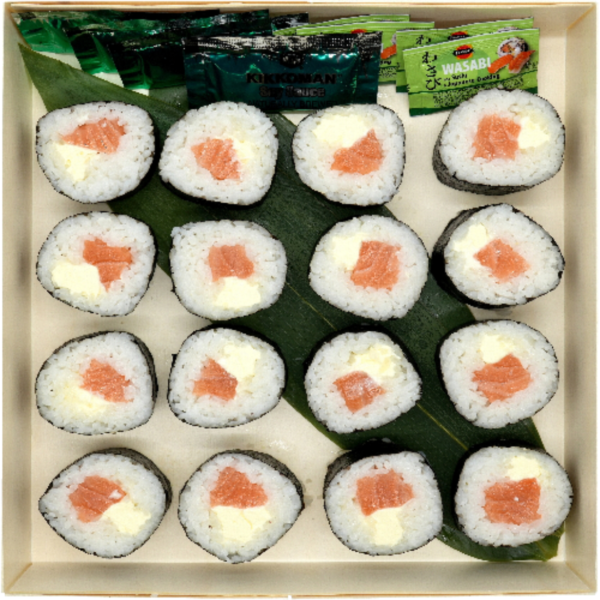 Salmon and Cream Cheese Roll(8pcs)(GF) の画像