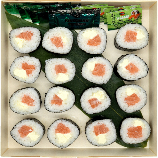 Salmon and Cream Cheese Roll(8pcs)(GF) の画像