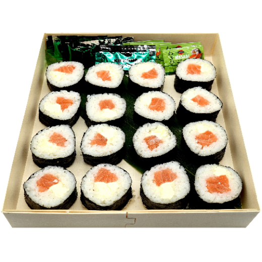 Salmon and Cream Cheese Roll(8pcs)(GF) の画像