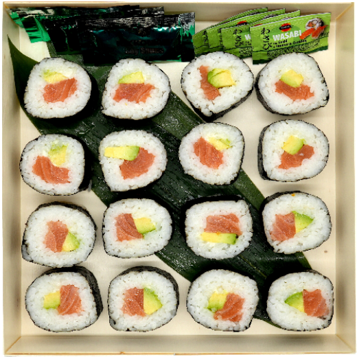 Picture of Salmon and Avocado Sushi Roll(8pcs)(GF)