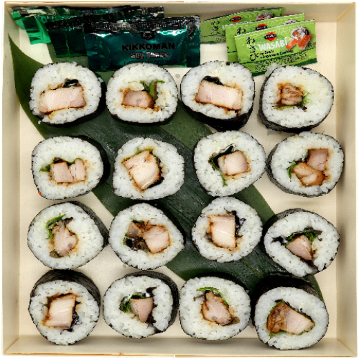 图片 Teriyaki Chicken Sushi Roll(8pcs)(GF)