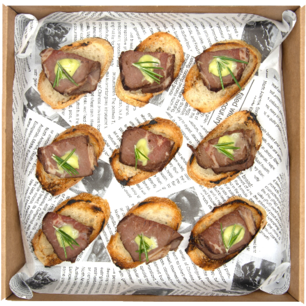 Roast Beef Wasabi Mayo and Rosemary (1pc) の画像