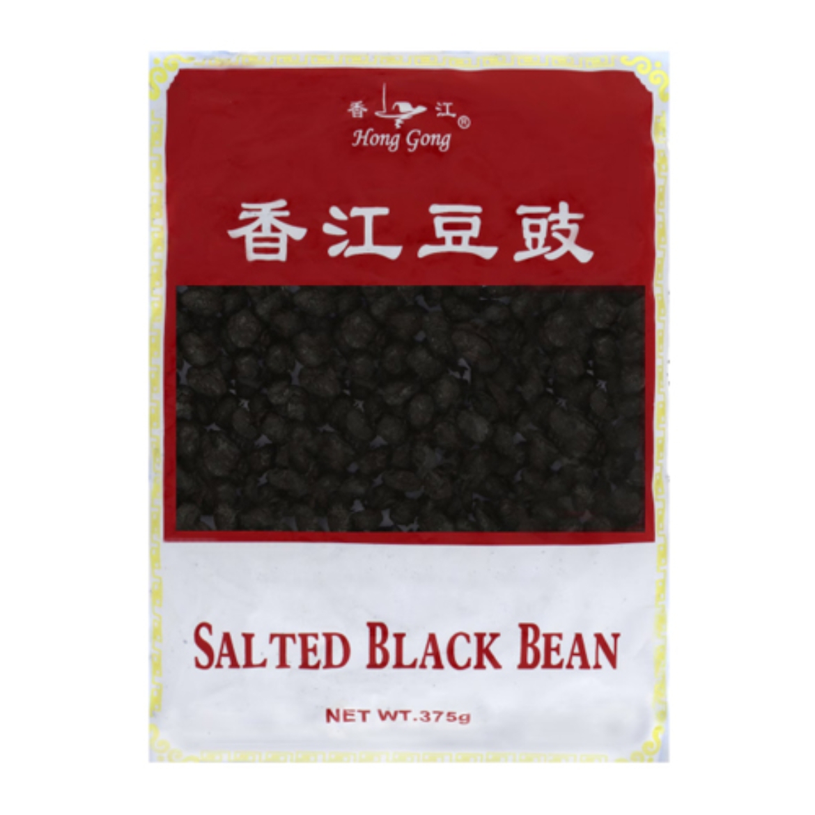 图片 Black Bean Salted 375g-Hong Gong