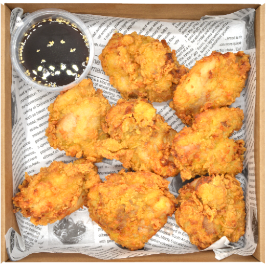 Picture of Korean Fried Boneless Chicken with Soy Garlic Sauce(8pcs)