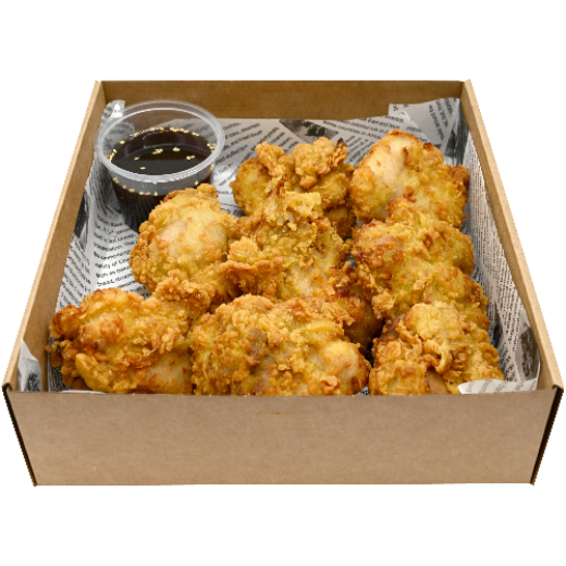 Picture of Korean Fried Boneless Chicken with Soy Garlic Sauce(8pcs)