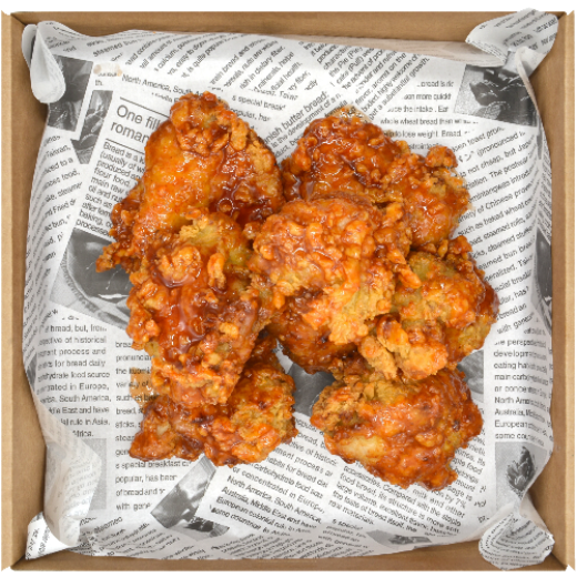 Picture of Korean Fried Boneless Chicken with Sweet Chili Sauce(8pcs)