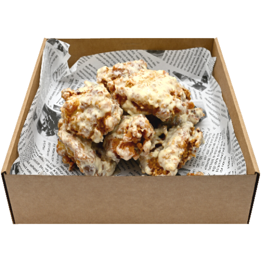 图片 Korean Fried Boneless Chicken with Creamy Onion Garlic Sauce((8pcs)