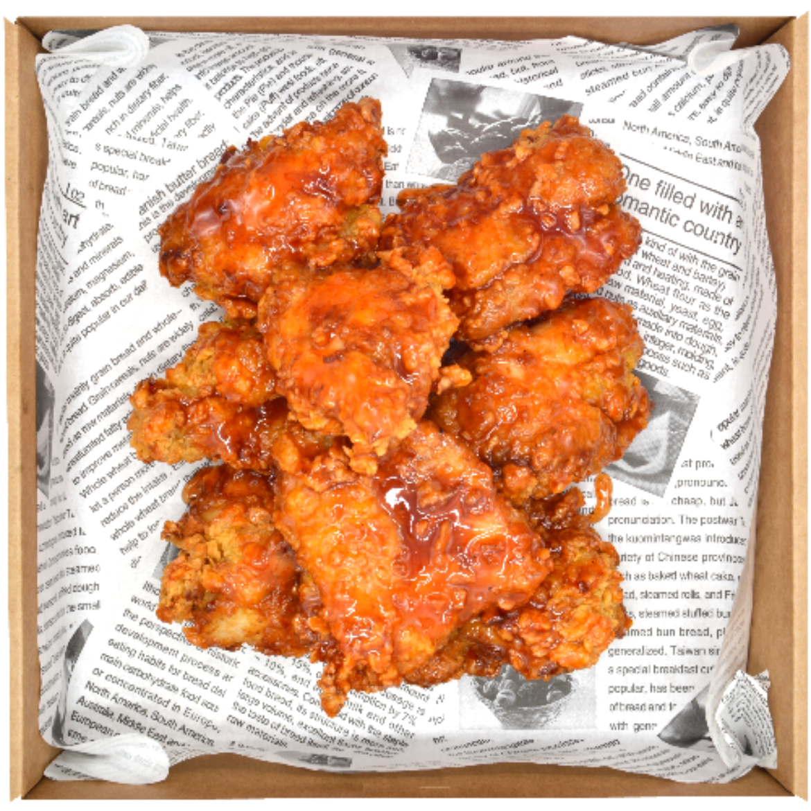图片 Korean Fried Boneless Chicken with Spicy Smoky Sauce(8pcs)