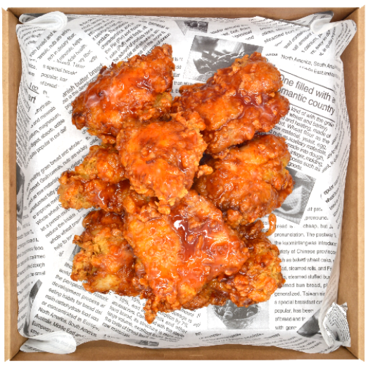 图片 Korean Fried Boneless Chicken with Spicy Smoky Sauce(8pcs)