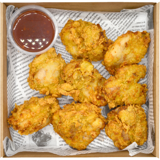图片 Korean Fried Boneless Chicken with Spicy Smoky Sauce(8pcs)
