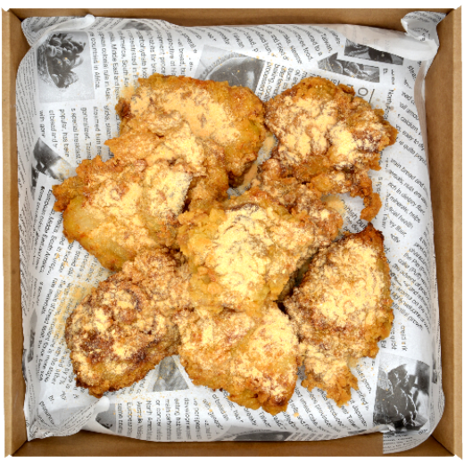 Picture of Korean Fried Boneless Chicken with Snow Cheese(8pcs)