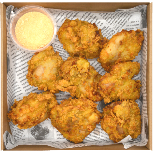 Picture of Korean Fried Boneless Chicken with Snow Cheese(8pcs)