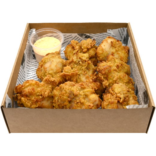 Picture of Korean Fried Boneless Chicken with Snow Cheese(8pcs)