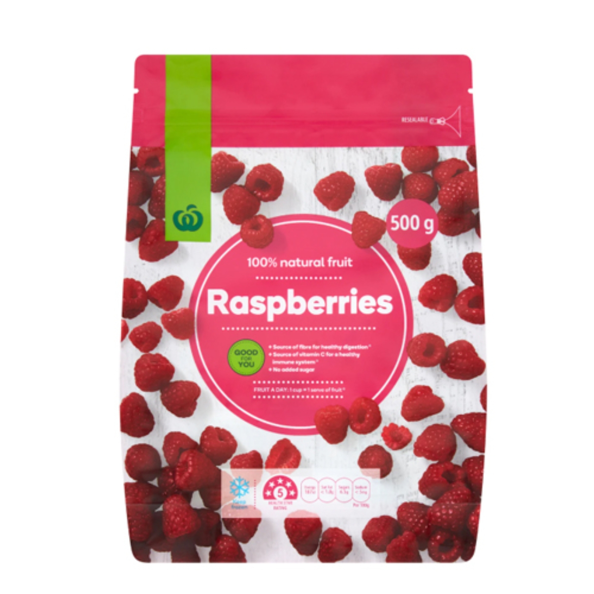 图片 Frozen Raspberries 500g