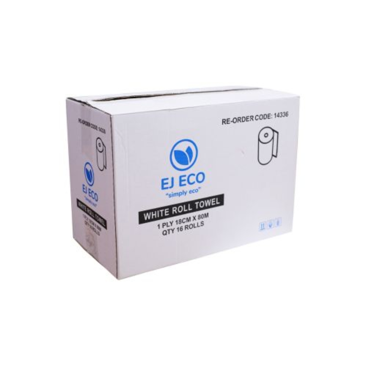 Picture of Hand Towel Roll 80mx16rolls-Ej Eco