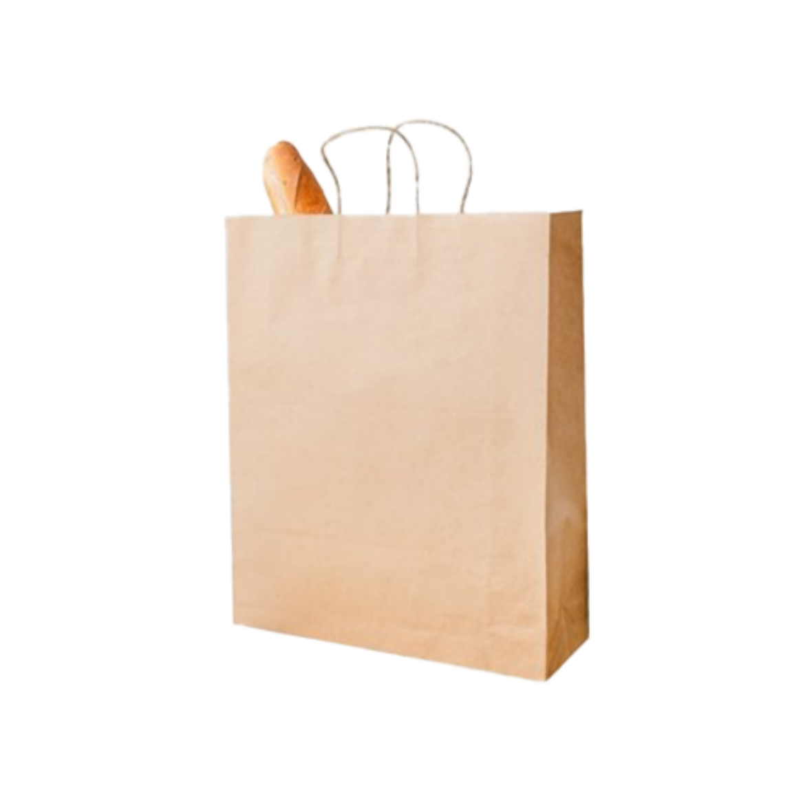 Takeaway Paper Bag Brown Large の画像