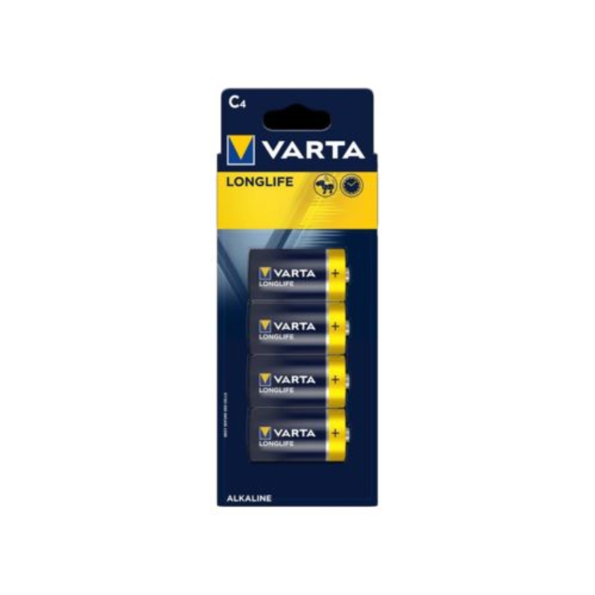 Alkaline Batteries 4 Pack-Varta C の画像