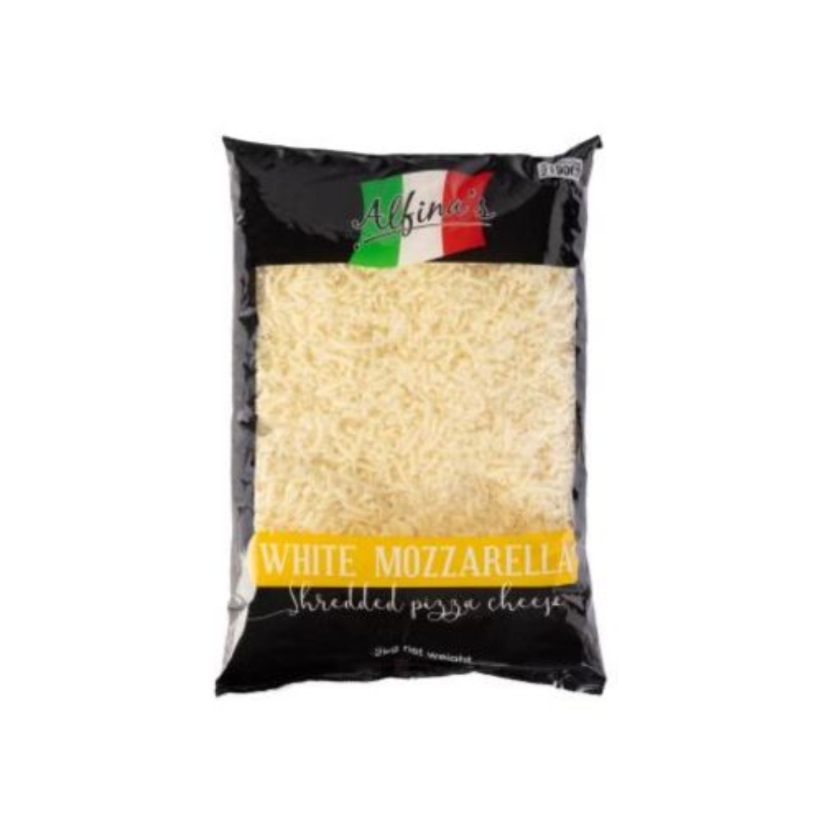 图片 Cheese Mozzarella Shredded Pizza White Topdpizza 2kg-ALFINAS