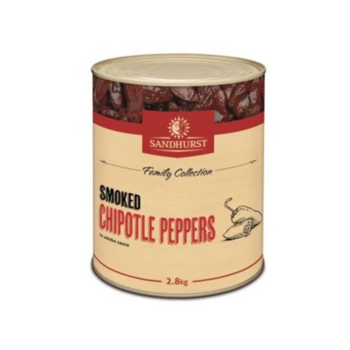 Picture of Chipotle Peppers Sauce 2.8kg-SANDHURST
