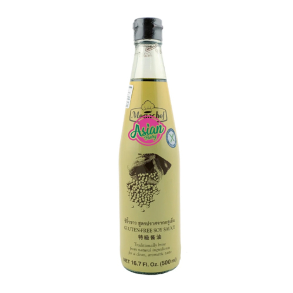 图片 Sauce Soy Gluten Free 500ml-Megachef