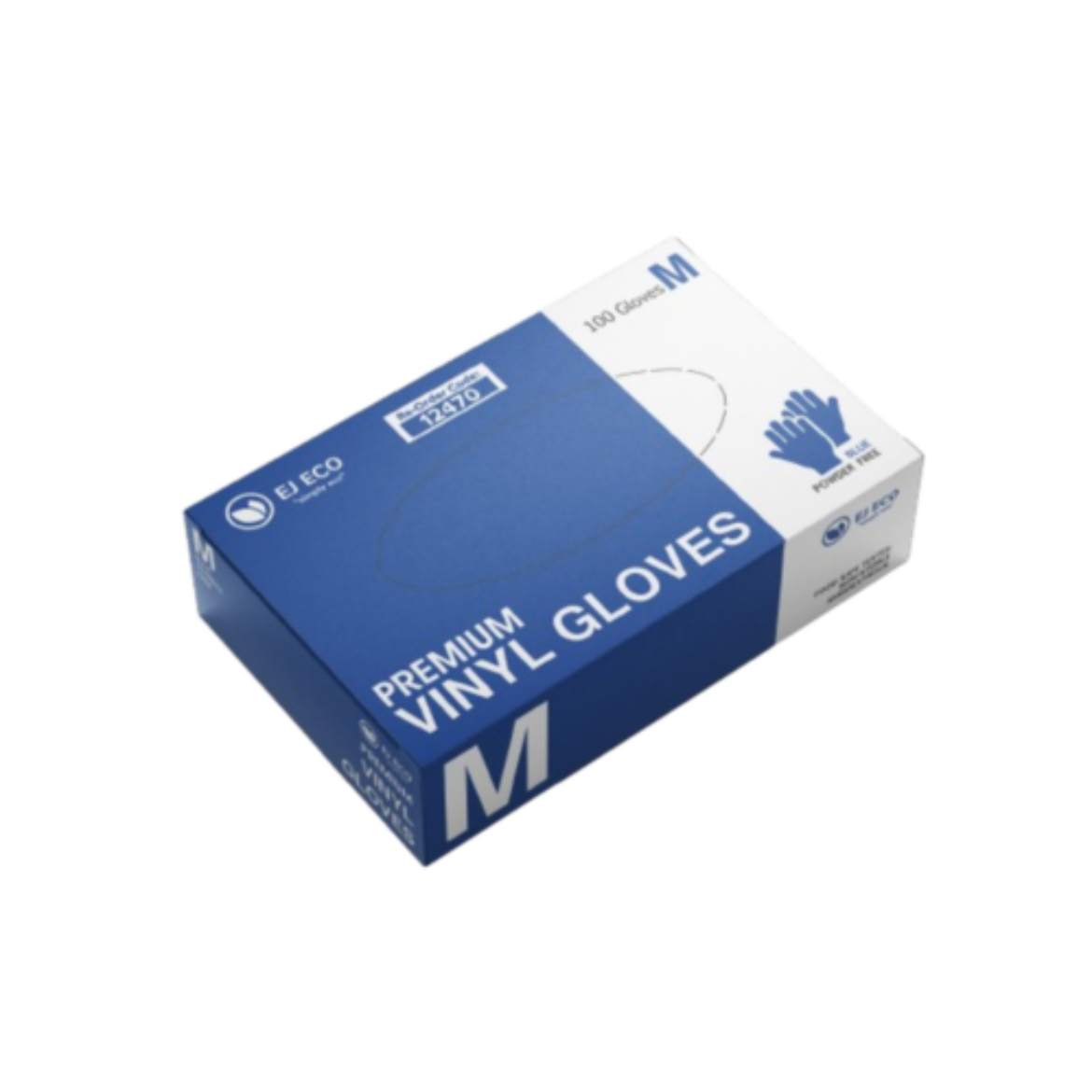Picture of Gloves Vinyl Powder Free Medium 100pcs-EJ Eco