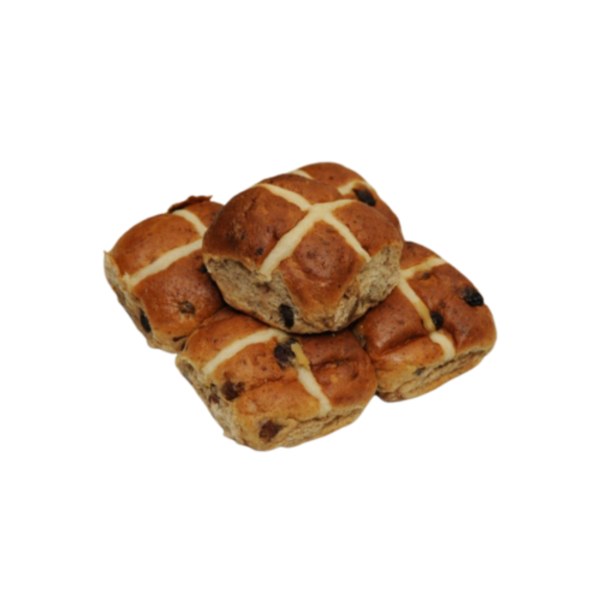 Hot Cross Buns Traditional 6x80g-KYTONS の画像